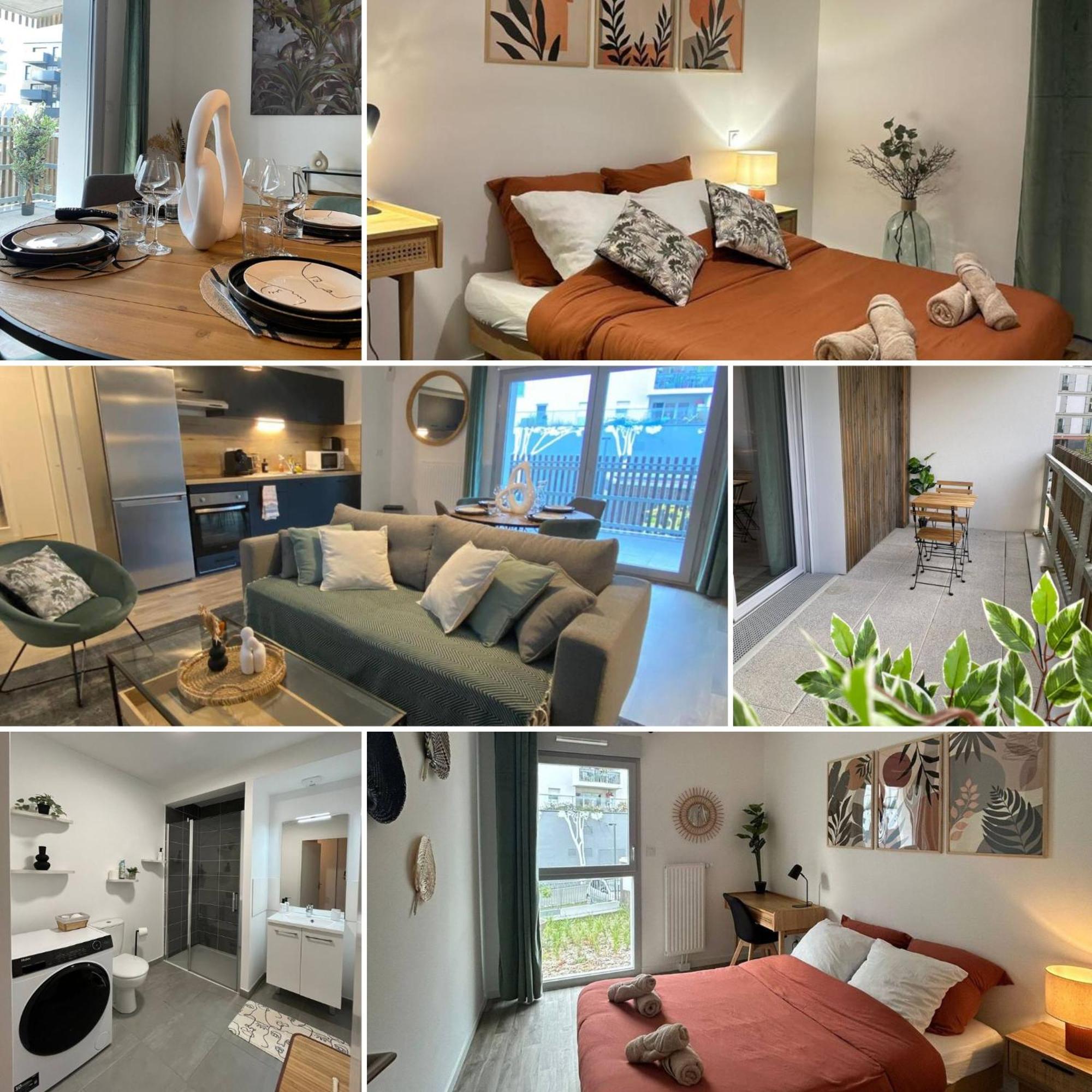 Apartamento T3 Moderne - Proche Tram - Parking Prive Angers Exterior foto